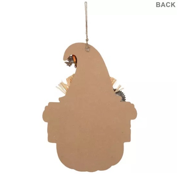 Brand NWT- 16” Precious- Wooden- Welcome- Gnome Fall Decor Sign w/ Metal 🍁🌻 - Picture 12 of 17